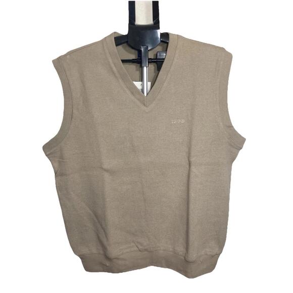 Izod Other - NWT Izod Beige Sweater Vest Size Large Formal‎ Or Casual
